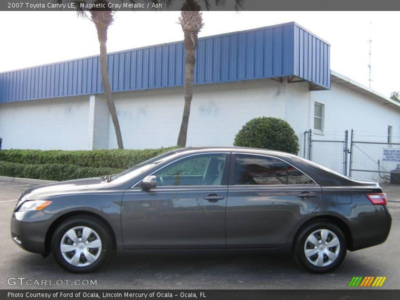 Magnetic Gray Metallic / Ash 2007 Toyota Camry LE