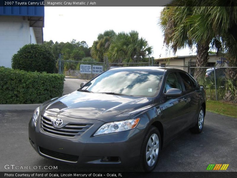 Magnetic Gray Metallic / Ash 2007 Toyota Camry LE