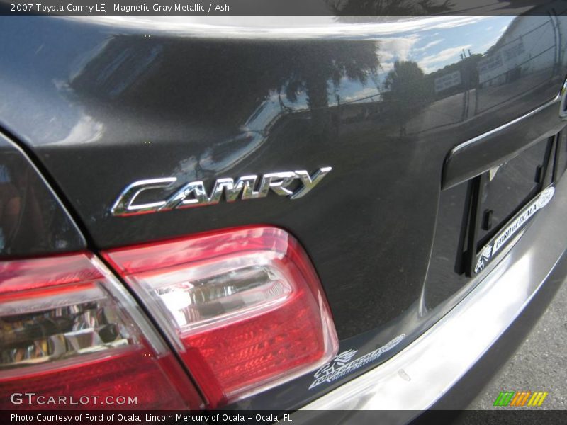 Magnetic Gray Metallic / Ash 2007 Toyota Camry LE