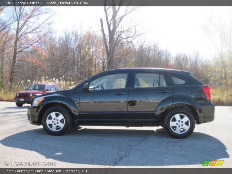 Black / Pastel Slate Gray 2007 Dodge Caliber SE