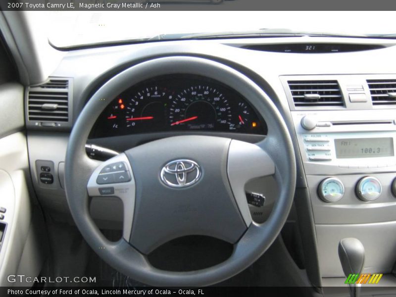 Magnetic Gray Metallic / Ash 2007 Toyota Camry LE