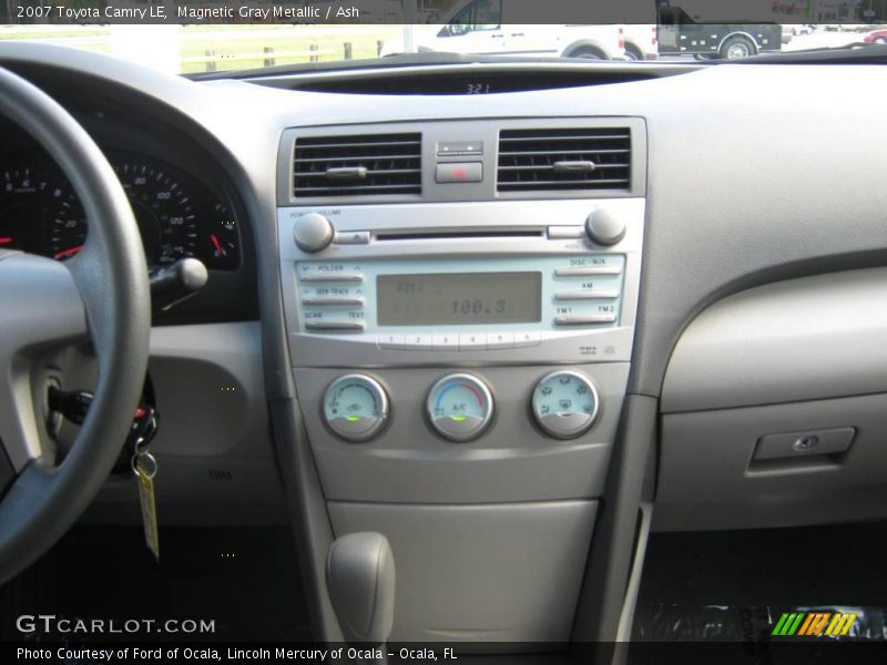 Magnetic Gray Metallic / Ash 2007 Toyota Camry LE