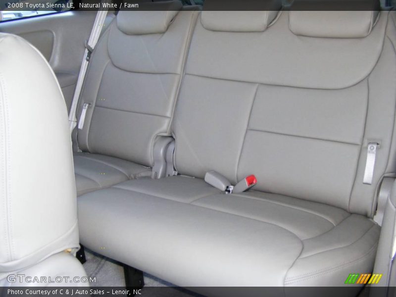 Natural White / Fawn 2008 Toyota Sienna LE