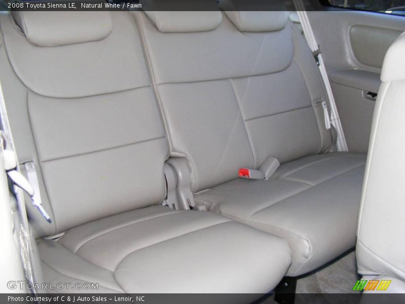 Natural White / Fawn 2008 Toyota Sienna LE