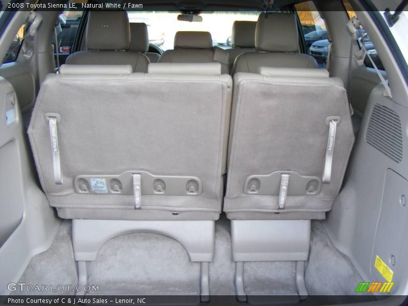 Natural White / Fawn 2008 Toyota Sienna LE