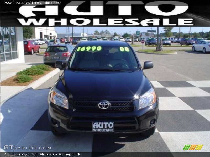 Black / Ash 2008 Toyota RAV4 4WD