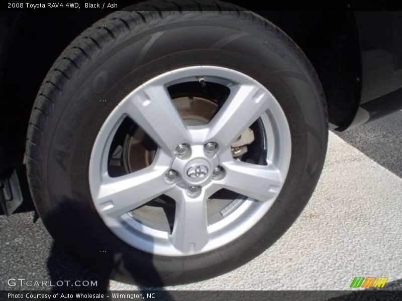 Black / Ash 2008 Toyota RAV4 4WD