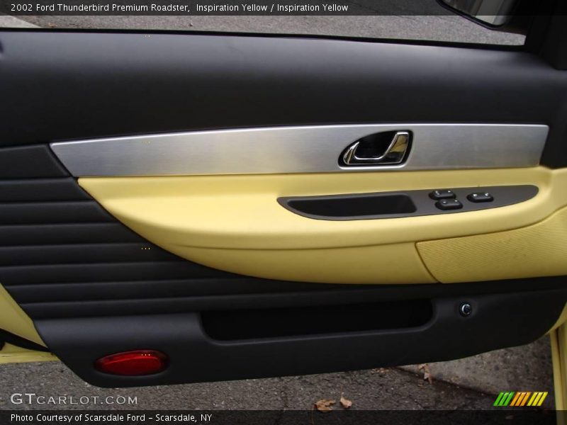 Inspiration Yellow / Inspiration Yellow 2002 Ford Thunderbird Premium Roadster