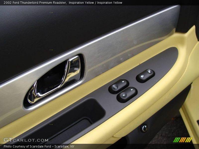 Inspiration Yellow / Inspiration Yellow 2002 Ford Thunderbird Premium Roadster