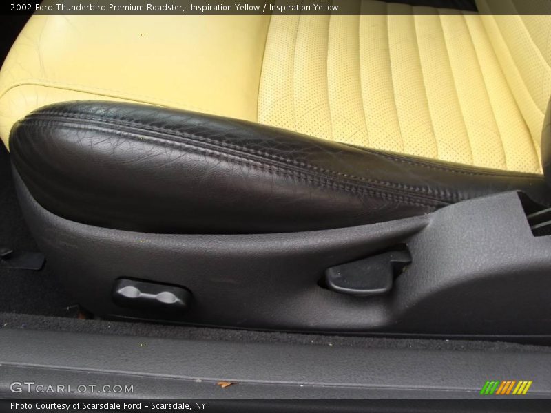 Inspiration Yellow / Inspiration Yellow 2002 Ford Thunderbird Premium Roadster