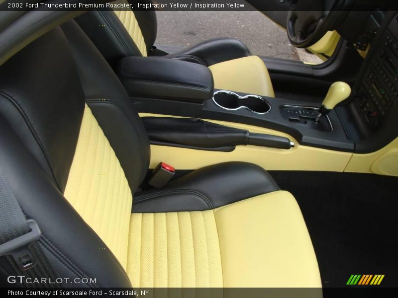 Inspiration Yellow / Inspiration Yellow 2002 Ford Thunderbird Premium Roadster