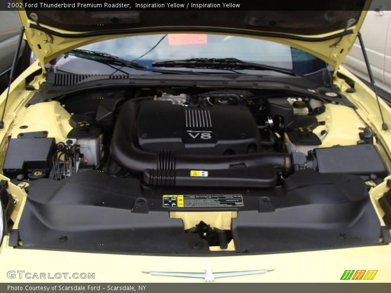 Inspiration Yellow / Inspiration Yellow 2002 Ford Thunderbird Premium Roadster
