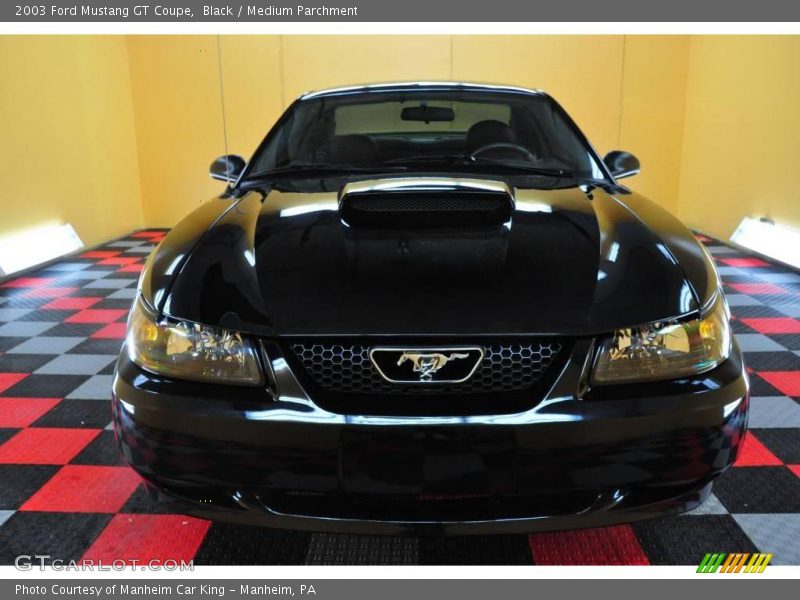 Black / Medium Parchment 2003 Ford Mustang GT Coupe