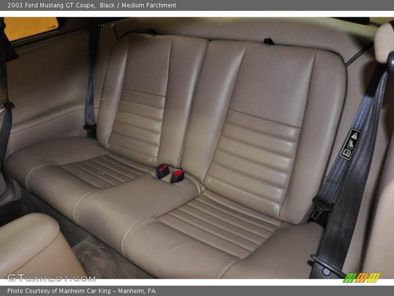 Black / Medium Parchment 2003 Ford Mustang GT Coupe