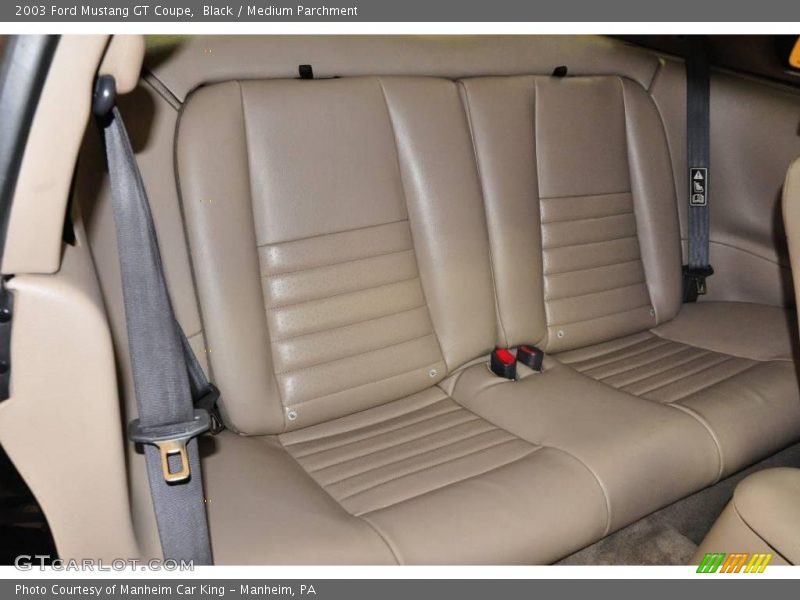 Black / Medium Parchment 2003 Ford Mustang GT Coupe