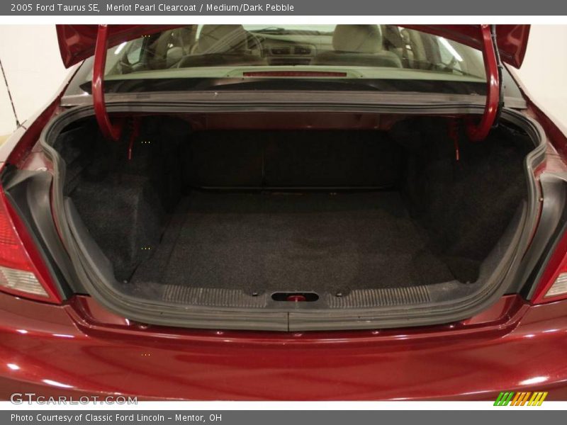 Merlot Pearl Clearcoat / Medium/Dark Pebble 2005 Ford Taurus SE