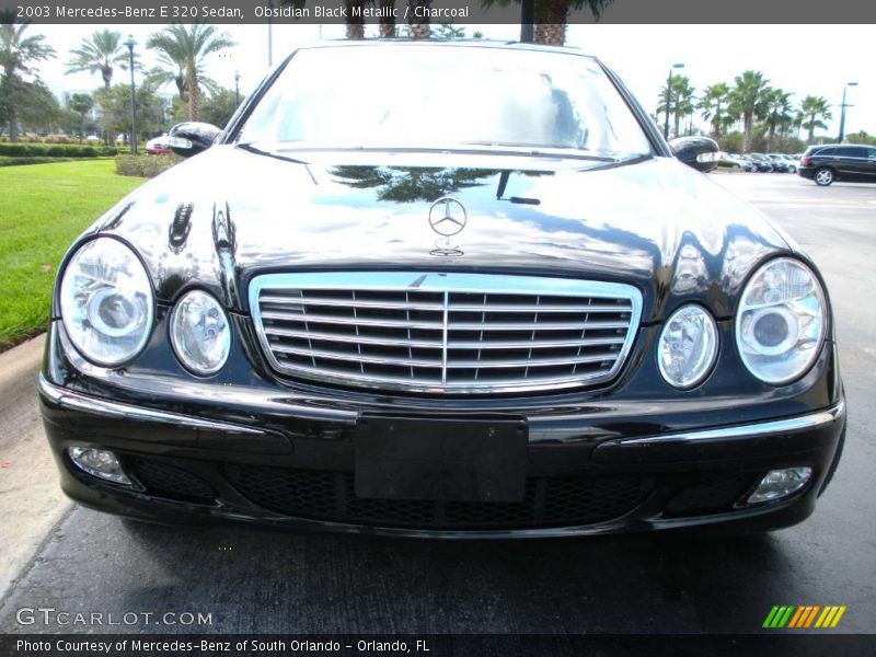 Obsidian Black Metallic / Charcoal 2003 Mercedes-Benz E 320 Sedan