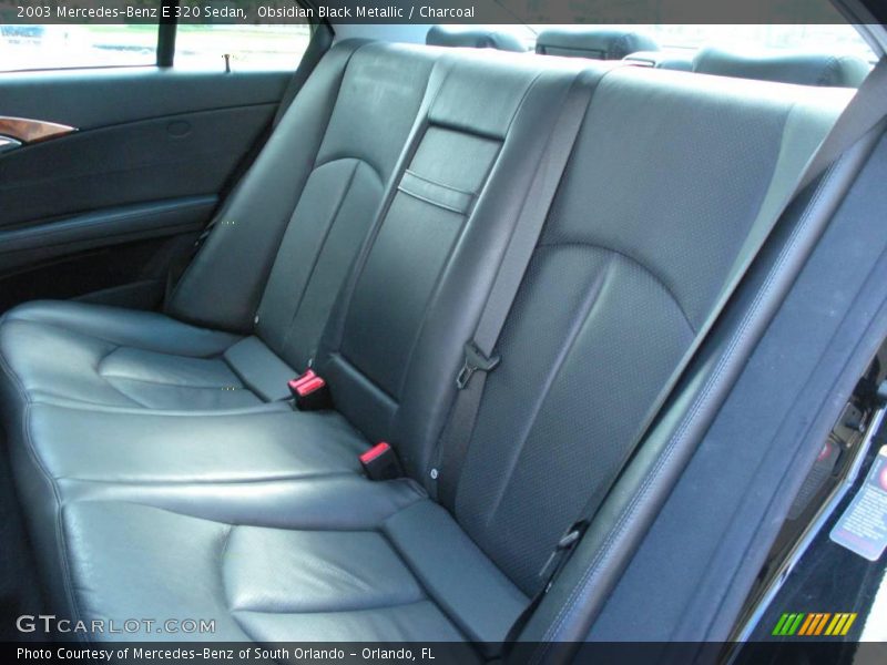 Obsidian Black Metallic / Charcoal 2003 Mercedes-Benz E 320 Sedan