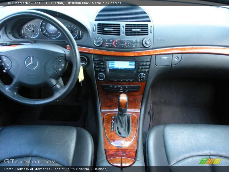 Obsidian Black Metallic / Charcoal 2003 Mercedes-Benz E 320 Sedan