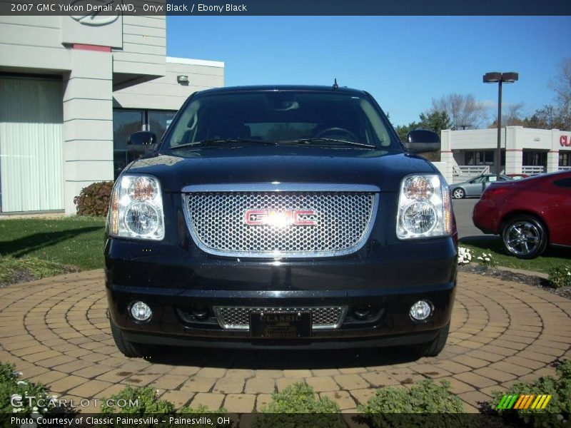 Onyx Black / Ebony Black 2007 GMC Yukon Denali AWD