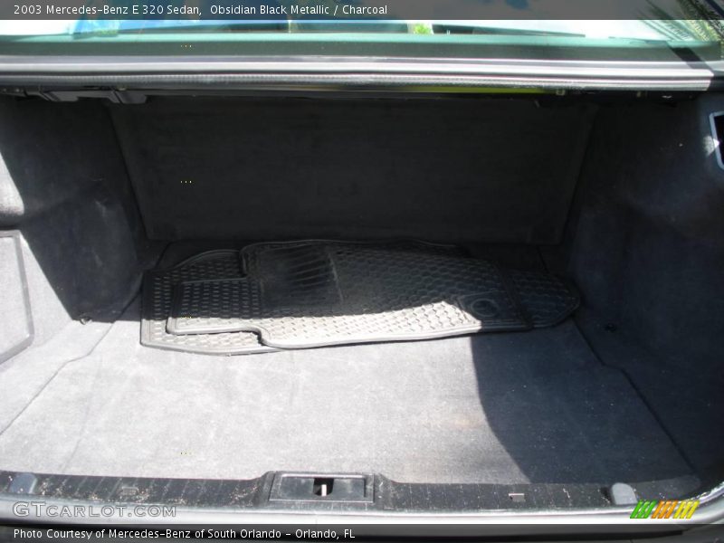 Obsidian Black Metallic / Charcoal 2003 Mercedes-Benz E 320 Sedan