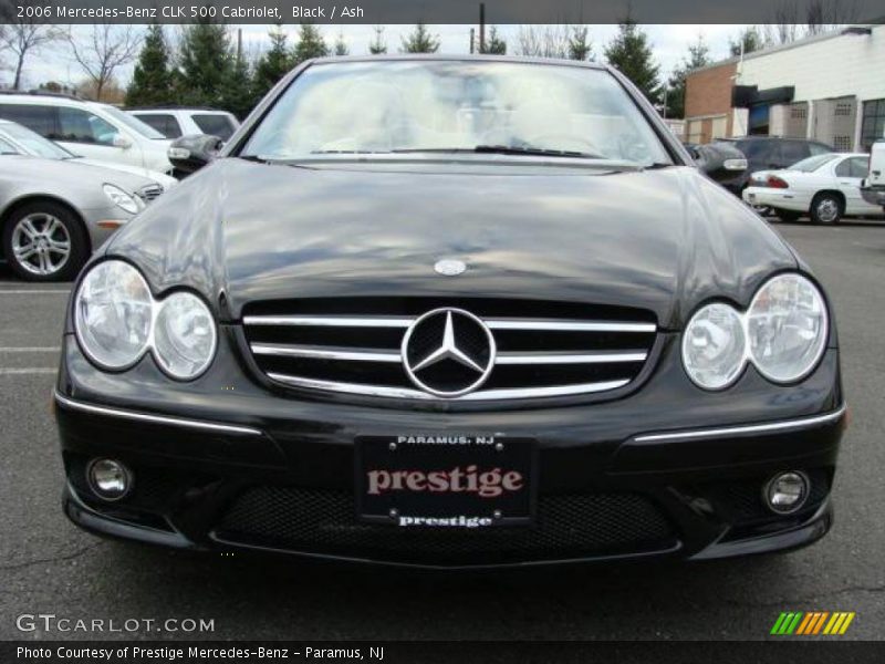 Black / Ash 2006 Mercedes-Benz CLK 500 Cabriolet