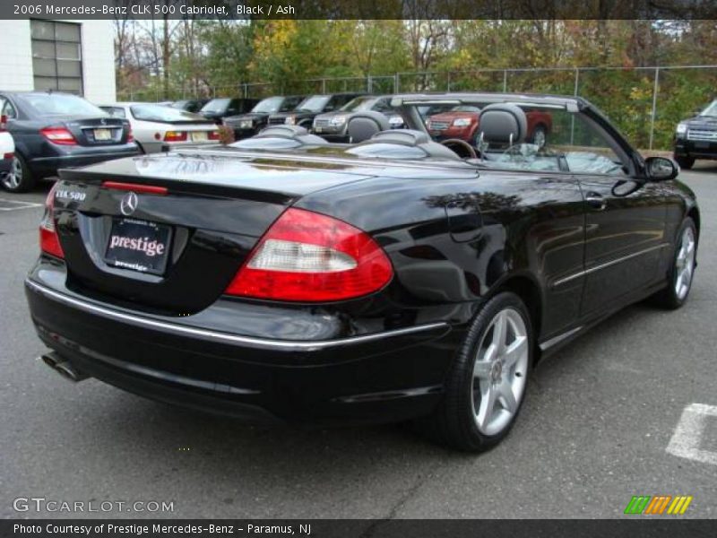 Black / Ash 2006 Mercedes-Benz CLK 500 Cabriolet