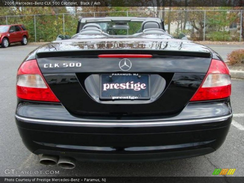 Black / Ash 2006 Mercedes-Benz CLK 500 Cabriolet