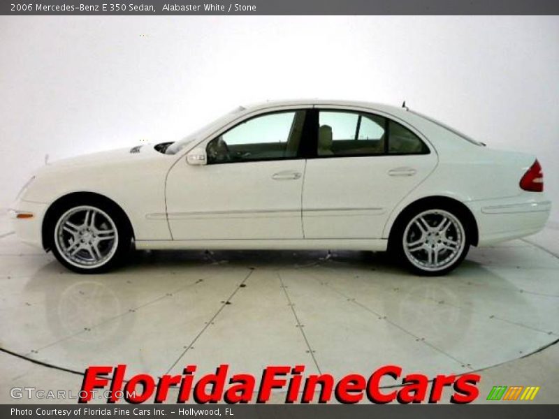 Alabaster White / Stone 2006 Mercedes-Benz E 350 Sedan