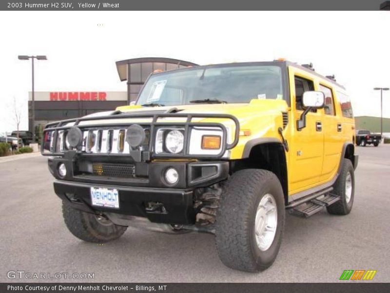 Yellow / Wheat 2003 Hummer H2 SUV