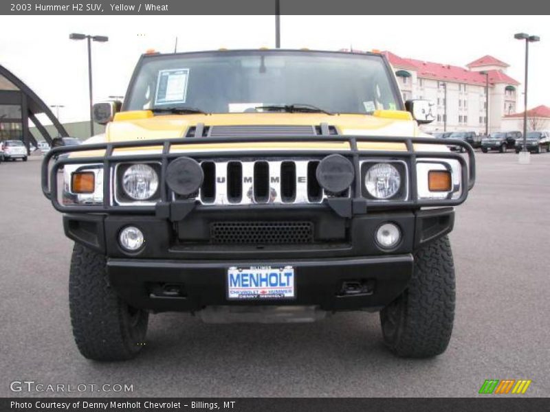 Yellow / Wheat 2003 Hummer H2 SUV