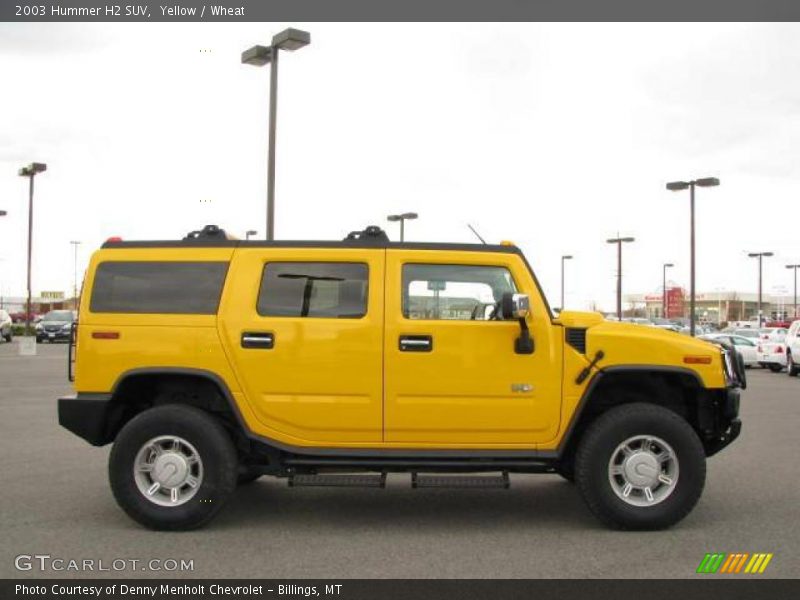 Yellow / Wheat 2003 Hummer H2 SUV