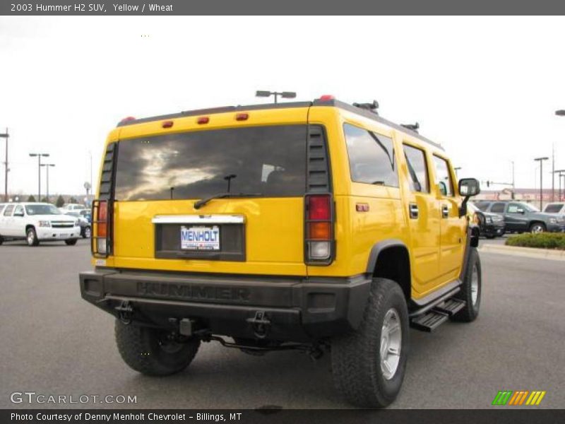 Yellow / Wheat 2003 Hummer H2 SUV