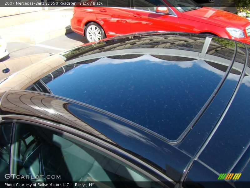 Black / Black 2007 Mercedes-Benz SL 550 Roadster