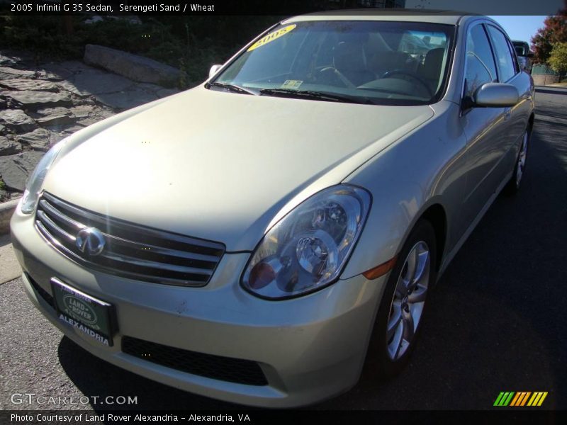 Serengeti Sand / Wheat 2005 Infiniti G 35 Sedan