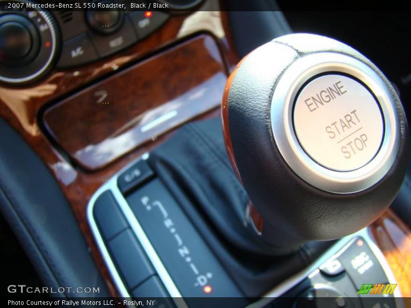 Black / Black 2007 Mercedes-Benz SL 550 Roadster