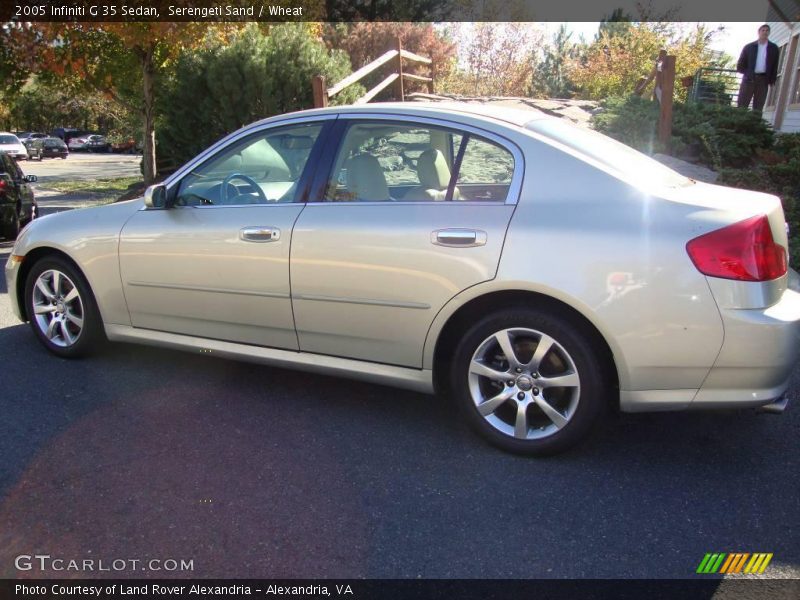 Serengeti Sand / Wheat 2005 Infiniti G 35 Sedan