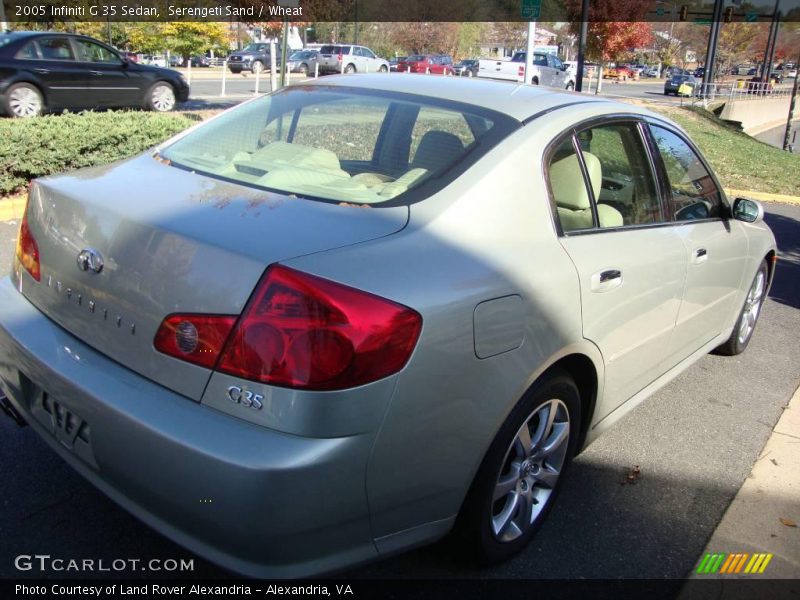 Serengeti Sand / Wheat 2005 Infiniti G 35 Sedan