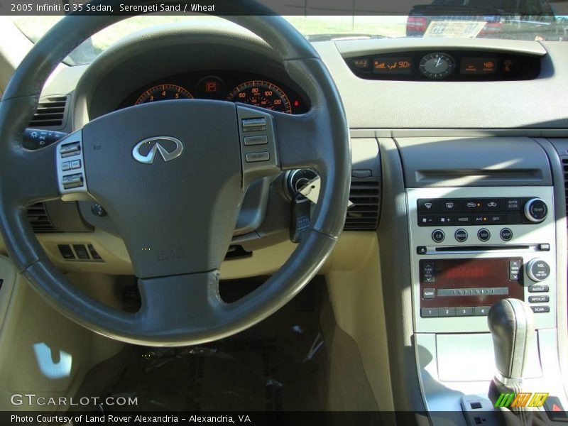 Serengeti Sand / Wheat 2005 Infiniti G 35 Sedan