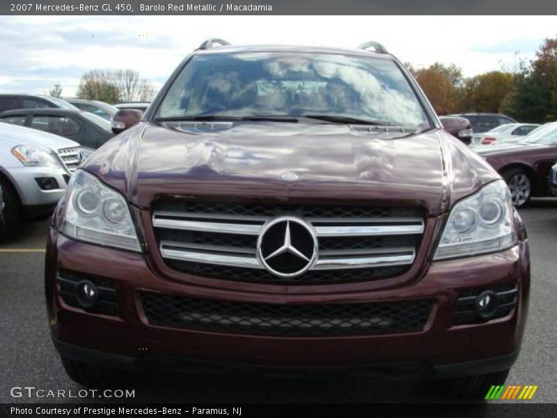 Barolo Red Metallic / Macadamia 2007 Mercedes-Benz GL 450