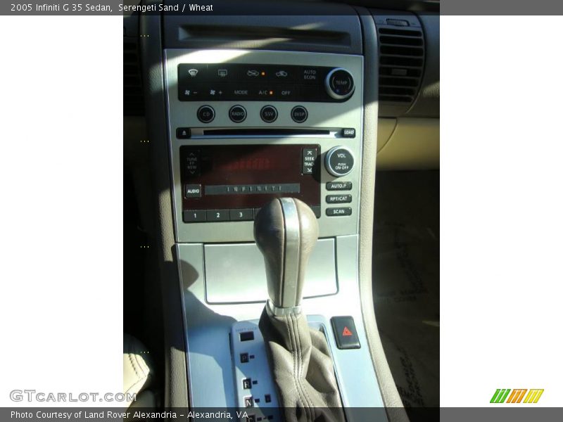 Serengeti Sand / Wheat 2005 Infiniti G 35 Sedan