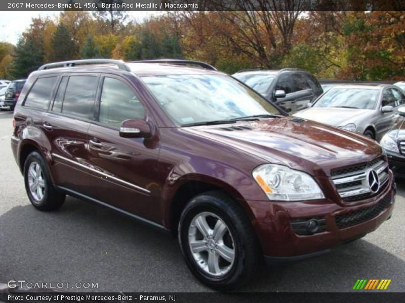 Barolo Red Metallic / Macadamia 2007 Mercedes-Benz GL 450