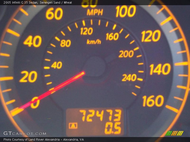 Serengeti Sand / Wheat 2005 Infiniti G 35 Sedan