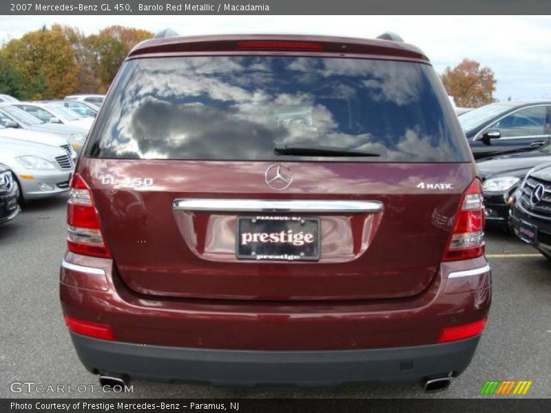 Barolo Red Metallic / Macadamia 2007 Mercedes-Benz GL 450