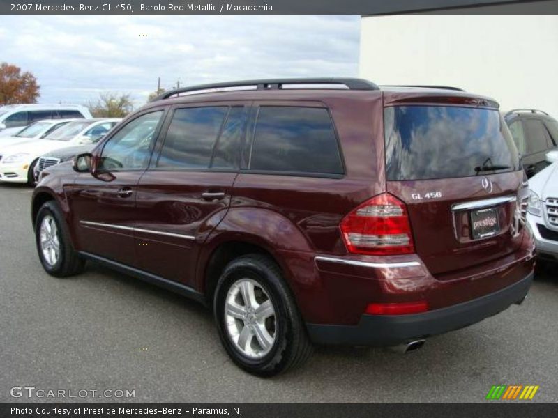Barolo Red Metallic / Macadamia 2007 Mercedes-Benz GL 450
