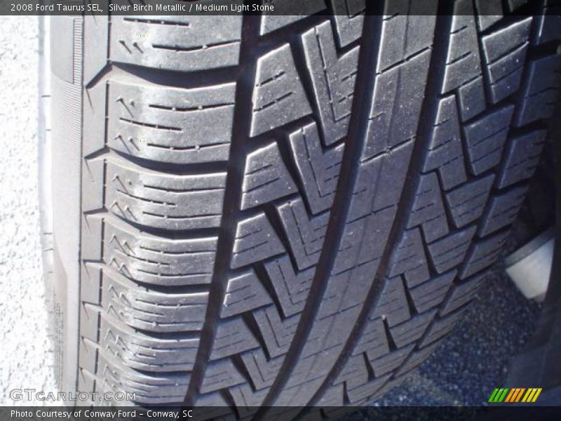 Silver Birch Metallic / Medium Light Stone 2008 Ford Taurus SEL