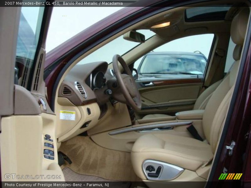 Barolo Red Metallic / Macadamia 2007 Mercedes-Benz GL 450
