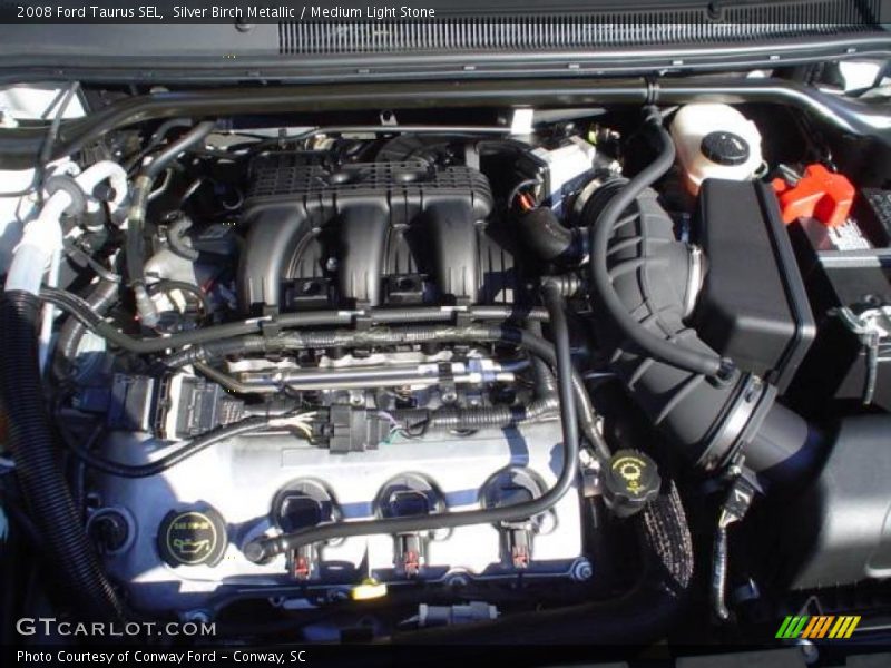 Silver Birch Metallic / Medium Light Stone 2008 Ford Taurus SEL
