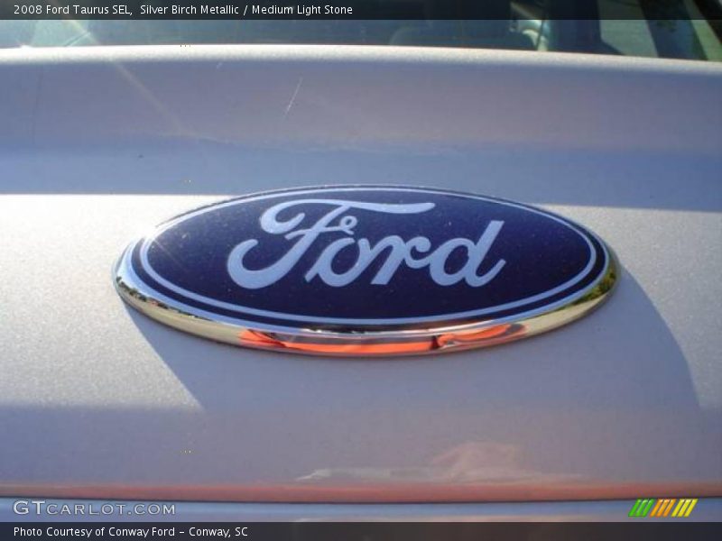 Silver Birch Metallic / Medium Light Stone 2008 Ford Taurus SEL