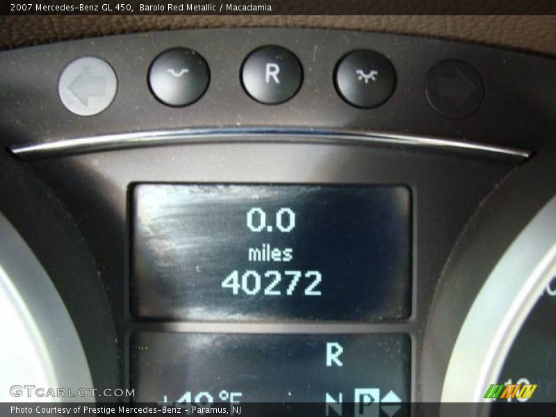 Barolo Red Metallic / Macadamia 2007 Mercedes-Benz GL 450